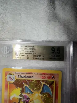 🔥 POKEMON CHARIZARD CELEBRATIONS CLASSIC 4/102 BGS GEM MINT 🔥 With Subgrades - Image 4