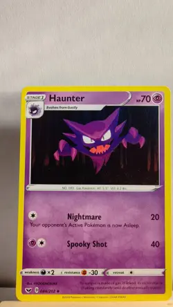 Haunter [LP] - Pokemon TCG Sword & Shield Base 084/202 [Uncommon] - Image 1