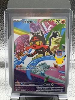 Pokemon Litten Promo ME: Mega Evolution Promo 044 NM - Image 1