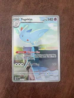 Pokemon TCG Togekiss Ascended Heroes NM 235/217 Pack fresh - Image 1