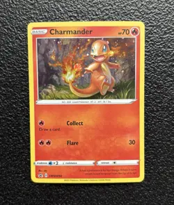 Pokemon TCG - Charmander SWSH092 - Cosmos Holo Rare - Black Star Promo *NM/LP - Image 1