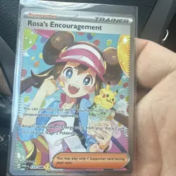 Pokemon Rosa's Encouragement 123/088 Full Art Perfect Order - Image 1