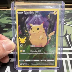 Pokemon Pikachu 005/025 Celebrations Holo Rare Basic 60 HP - Image 1