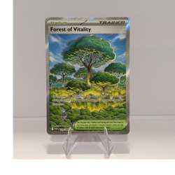Pokemon TCG Forest of Vitality 109/088 Sv: Trainer Stadium Foil - Image 1