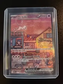 Mew ex SVP 053 Pokemon TCG Scarlet Violet 151 Black Star Promo Full Art - Image 1