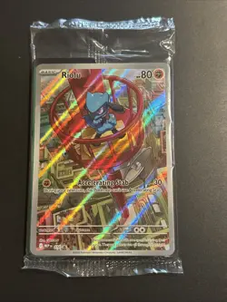 Pokemon TCG Riolu 010 ETB Promo Mega Evolutions Sealed - Image 1