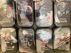 Pokemon Unova SV10.5 Mini Tin Display - 8 Sealed Tins - Black Bolt White Flare - Image 2