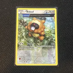 Bidoof 117/160 XY Primal Clash Regular Uncommon Basic 70 HP 20+ Pokemon TCG - Image 1