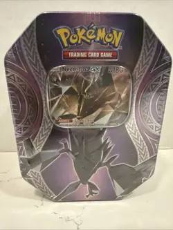 Pokemon TCG Mysterious Powers Necrozma GX Tin Factory Sealed - Image 1