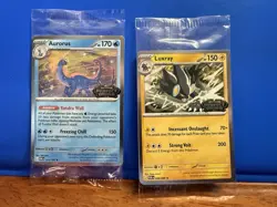 Pokemon TCG Perfect Order Promo Luxray 028/088 and Aurorus 024/088 Bundle - Image 1