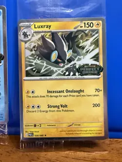 Pokemon TCG Perfect Order Promo Luxray 028/088 and Aurorus 024/088 Bundle - Image 2