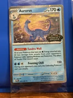 Pokemon TCG Perfect Order Promo Luxray 028/088 and Aurorus 024/088 Bundle - Image 3