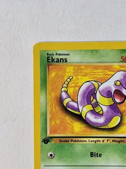 Ekans 56/82 Team Rocket 1st Edition Pokemon - Image 2