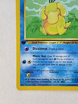 Psyduck 1st Edition Pokemon TCG Team Rocket #65/82 Excellent Condition - Image 3