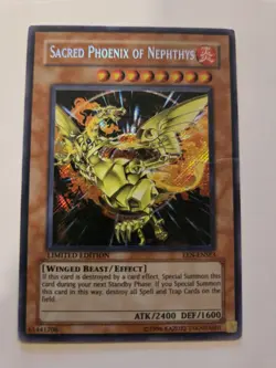 Sacred Phoenix of Nephthys EEN-ENSE3 YuGiOh Elemental Energy - Image 1