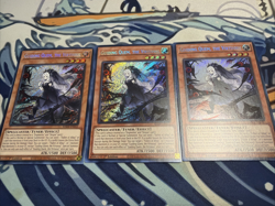 Yugioh Guiding Quem, The Virtuous Secret Rare RA04-EN043 x3 - Image 1