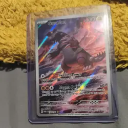 Pokemon TCG Groudon Paradox Rift 199/182 Holo Illustration Rare Holo - Image 2