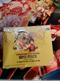One Piece OP-04 Kingdoms Of Intrigue booster box English factory sealed - Image 1