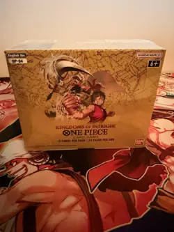 One Piece OP-04 Kingdoms Of Intrigue booster box English factory sealed - Image 2