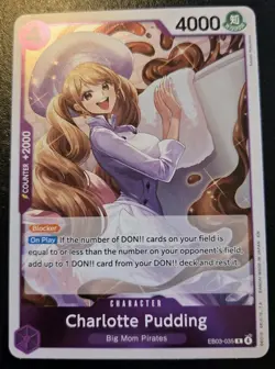 Charlotte Pudding EB03-035 Foil Rare One Piece Heroines Edition - Image 1