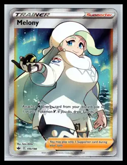 SWSH06: Chilling Reign #195/198 Melony (Full Art) - Image 1