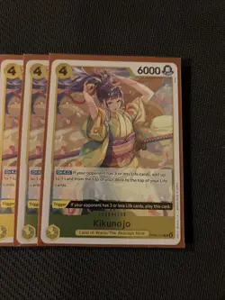 Kikunojo OP06-104 Rare Wings of the Captain One Piece Near Mint - Image 1