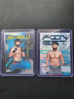 Topps Finest UFC 2025 Magomed Ankalev Die Cut,1 Of 75, and rare of 99 card - Image 1