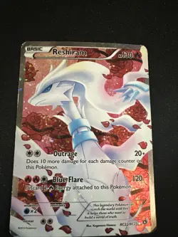 Reshiram (Full Art) RC22/RC25 Legendary Treasures: Radiant Collection Holo - Image 1