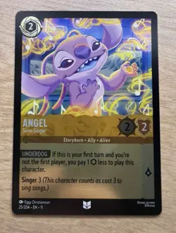 Lorcana Winterspell Angel Siren Singer Foil - Image 1