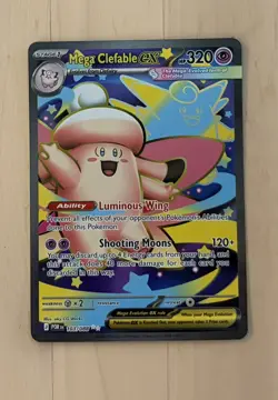 Pokemon TCG Perfect Order Mega Clefable EX Full Art Ultra Rare 103/088 - Image 1