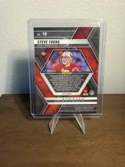 2025 Panini Mosaic - Steve Young #10 Silver Knight Prizm /149 - Image 2
