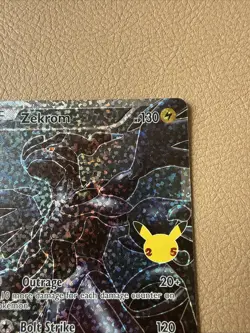2011 Pokemon Black & White #114 Zekrom Holofoil Celebrations Full Art - Image 3