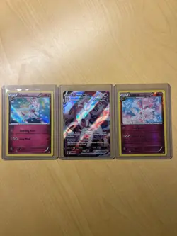 Pokemon TCG Sylveon Holo Lot Of 3 Including Sylveon Vmax - Image 1