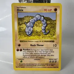 Onix - Shadowless - 56/102 Base Set - Pokemon TCG - 1999 MP - Image 1