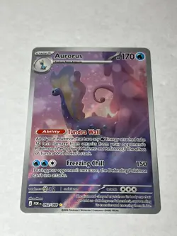Aurorus 092/088 Holo Illustration Rare Perfect Order Pokemon Near Mint - Image 1