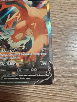 Pokemon Charizard V Alt Art 154/172 Swsh09: Brilliant Stars NM Nice Centering - Image 4