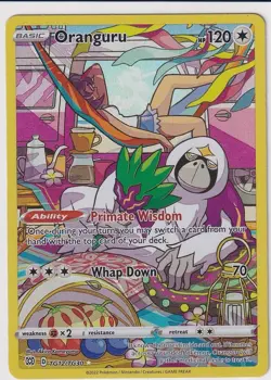 Oranguru TG12/TG30 Swsh09: Brilliant Stars Trainer Gallery Holo Pokemon NM - Image 2