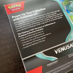 Pokemon Venusaur EX & Blastoise EX Premium Collection - Image 4