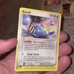 Pokemon Azurill 31/100 Sandstorm LP - Image 1