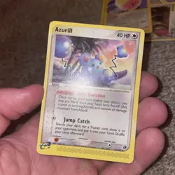 Pokemon Azurill 31/100 Sandstorm LP - Image 2