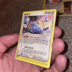 Pokemon Azurill 31/100 Sandstorm LP - Image 3