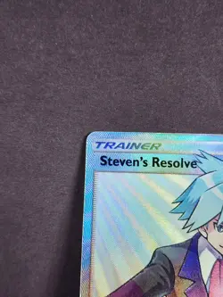 Pokemon Steven's Resolve Full Art Holo 165/168 Celestial Storm LP+ - FAST SHIP - Image 5