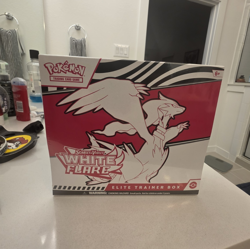 Pokemon TCG Scarlet & Violet White Flare Elite Trainer Box Reshiram 2024 - Image 1