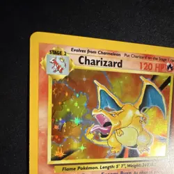 Charizard 4/102 Base Set Holo Rare Pokemon TCG Wizards 1999 English LP+ - Image 2