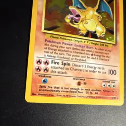 Charizard 4/102 Base Set Holo Rare Pokemon TCG Wizards 1999 English LP+ - Image 5