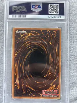 Yu-Gi-Oh! Jinzo 2003 BPT-011 Secret Rare Card PSA 9 Mint - Image 2