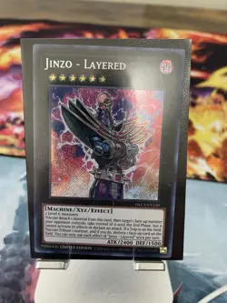 Yugioh Jinzo - Layered DLCS-EN149 Secret Rare Near Mint Limited Edition - Image 3