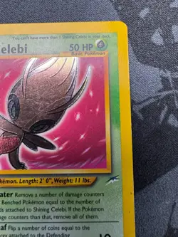 Pokemon Neo Destiny Shining Celebi 106/105 Secret Rare Holo - WOTC - Unlimited - Image 5