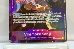 One Piece TCG - Vinsmoke Sanji OP10-063 - Treasure Rare Alt Art (TR) - Image 4