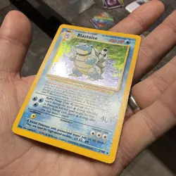 Blastoise 2/102 - Pokemon Base Set Unlimited Holo Rare Card WOTC English LP - Image 3